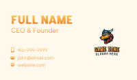 Gaming Wolf Viking Business Card Image Preview
