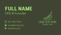 Yard Work Business Card example 4