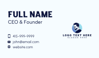 Hairstyle Business Card example 1