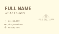 Mayan Pyramid History Business Card