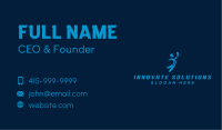 Athletic Sports Player Business Card