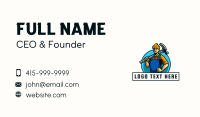 Hammer Construction Builder Business Card Design