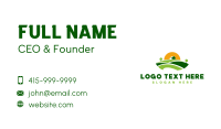 Landscaping Field Horizon Business Card