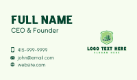 Yard Lawn Mowing Business Card Design