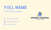 Happy Shopping Bag Store Business Card
