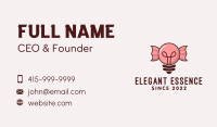 Light Bulb Candy  Business Card