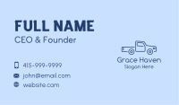 Delivery Truck Business  Business Card