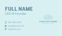Relaxation Holistic Yoga Business Card