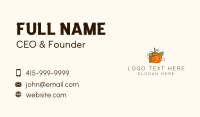 Vegetable Pumpkin Farm Business Card Design
