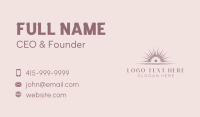 Sunlight Business Card example 3