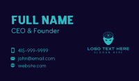 Artificial Intelligence Technology Business Card Design