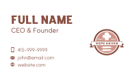 Chef Hat Rolling Pin Bakery Business Card