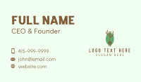 Organic Farm Fork  Business Card Design
