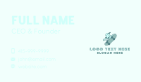 Pet Dog Skateboard Business Card