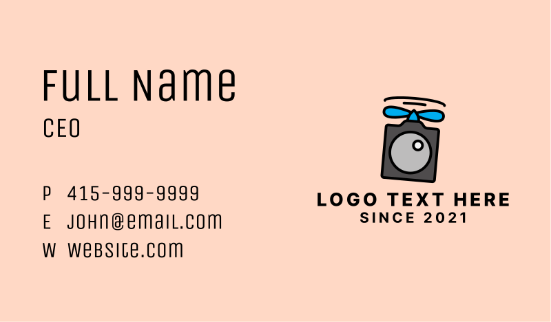 Coverage Business Card example 4
