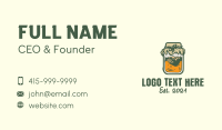 Fermented Lemon Kombucha Business Card