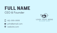 Cute Modern Bird Family  Business Card