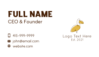 Pelican Business Card example 1