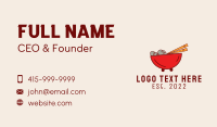 Instant Noodles Business Card example 3