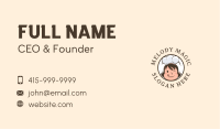 Smiling Restaurant Cook Business Card