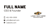 Rideshare Business Card example 3
