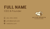 Wheat Chef Hat Business Card