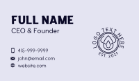 Self Care Business Card example 2