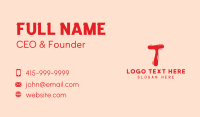 Soda Business Card example 2