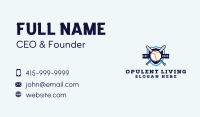 Baseball Sports Shield Business Card Design