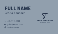 Electrician Business Card example 3