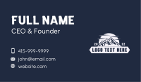 White Mountain Scenery Business Card