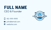 Hydro Pressure Wash Sanitation Business Card