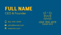 Golden Island Luggage  Business Card
