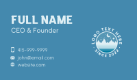 Mountain Top Business Card example 3