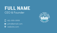 Night Mountain Summit Business Card