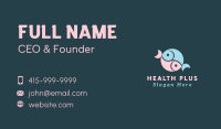 Marine Fish Restaurant Business Card