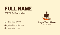 Home Cooking Business Card example 3