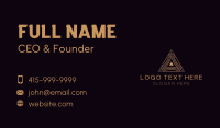 Pyramid Investment Agency Business Card