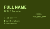 Yoga Instructor Business Card example 2