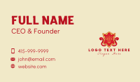 Royal Red Insignia  Business Card