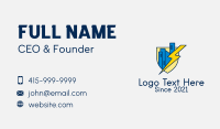 Electrical Energy Business Card example 2