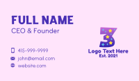 Childrens Apparel Business Card example 1