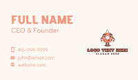 Sweet Donut Dessert Business Card