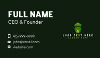 Maori Mask Culture Business Card
