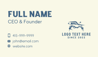 Auto Wash Business Card example 4