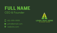 Organic Lifestyle Tree Business Card Design