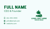 Medical Cannabis Boat  Business Card