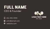 Barbel Business Card example 2