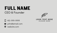 Freight Business Card example 1