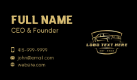 Car Dealership Detailing Business Card